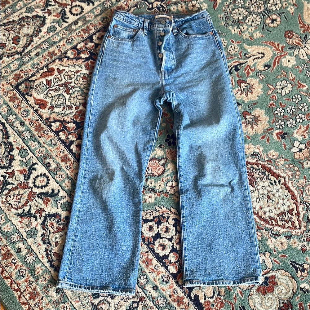 Levi's High Rise Blue Jeans